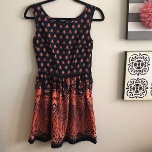 Printed Silky Dress